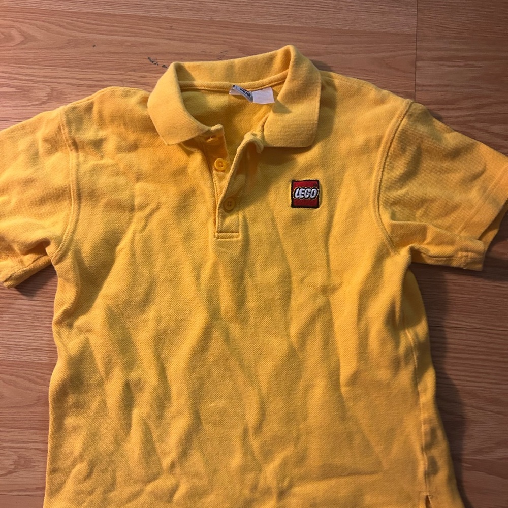 LEGO Bright Yellow Kids Polo Shirt